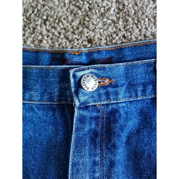 Rustler Tapered Jeans Women’s Size 14 Mises High Waisted Made In USA Vintage - Picture 7 of 10